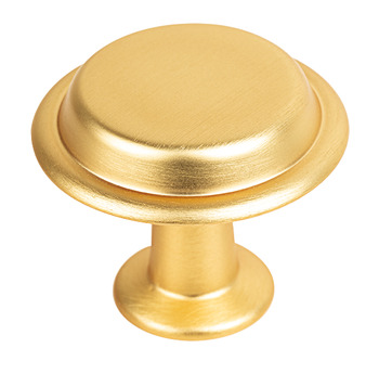 Brushed gold Land knob