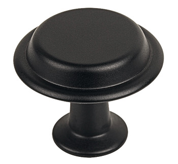 Matt black Land knob